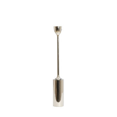 Kaarsenhouder Ø13x90 cm VELEZ nikkel