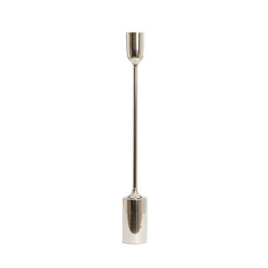 Kaarsenhouder Ø13x104 cm VELEZ nikkel