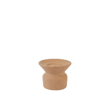 Candle holder Ø12x9 cm ATRANI ceramics terra