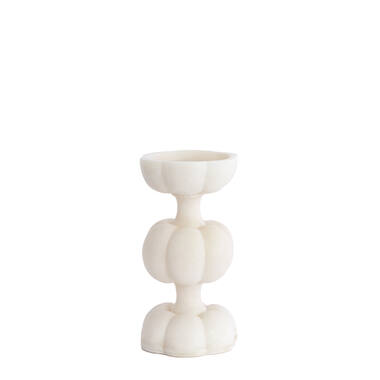 Kaarsenhouder Ø13x24,5 cm ASTORIA beige