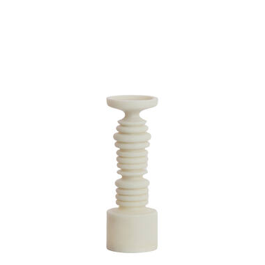 Kaarsenhouder Ø11x32 cm BOLA beige
