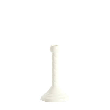 Candle stick Ø10x21 cm NALEIRA cream