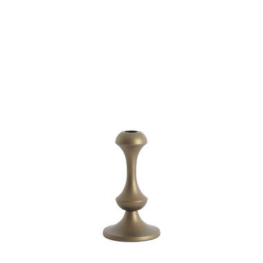 Candle stick Ø10x18 cm ISARA brown-bronze