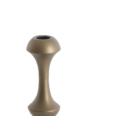 Candle stick Ø12x29 cm ISARA brown-bronze