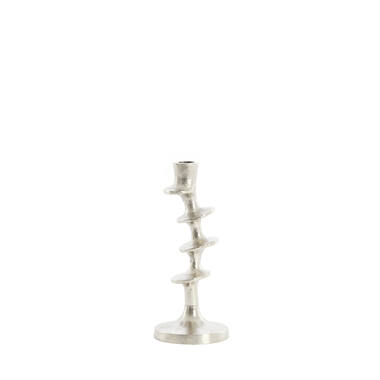 Candle stick Ø10x25 cm ZIREYA raw nickel