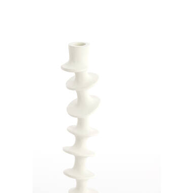 Candle stick Ø12x37 cm ZIREYA cream