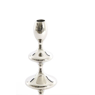 Candle stick Ø10x27 cm VIREEN nickel