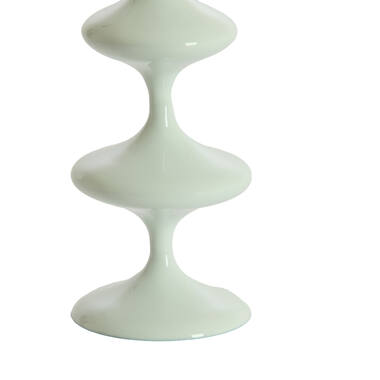 Candle stick Ø10x27 cm VIREEN shiny light blue