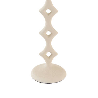 Candle stick Ø9x24,5 cm JERULA cream
