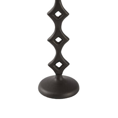 Candle stick Ø9x24,5 cm JERULA matt brown-bronze