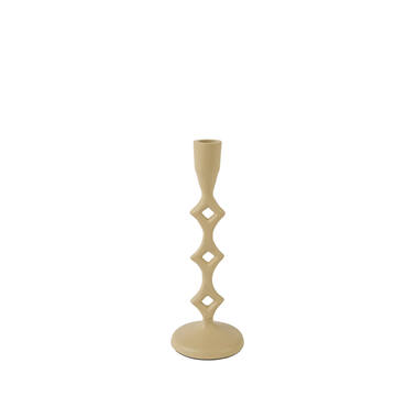 Candle stick Ø9x24,5 cm JERULA sand