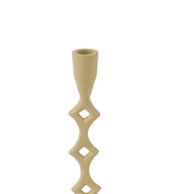 Candle stick Ø9x24,5 cm JERULA sand