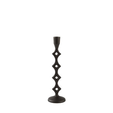 Candle stick Ø9x31,5 cm JERULA matt brown-bronze