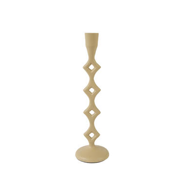 Candle stick Ø9x31,5 cm JERULA sand