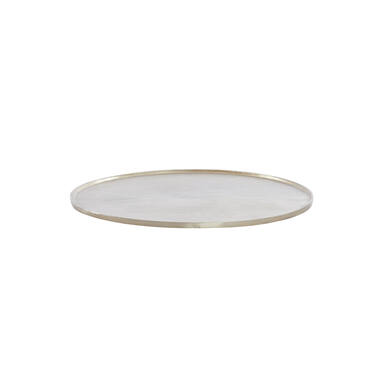 Schaal Ø60x1,5 cm MAES licht goud