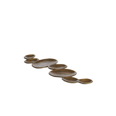 Dish 61x19x2 cm NICOSIA antique bronze