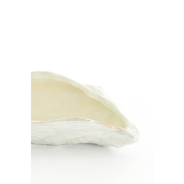 Dish 41x20,5x10 cm KALAKO ceramics cream pearl