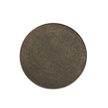 Dish Ø51x1 cm MANAROLA brown bronze