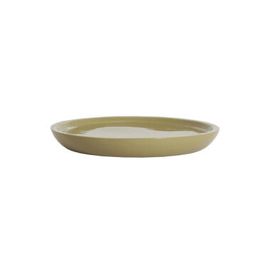 Dish Ø42x5 cm ADA shiny taupe