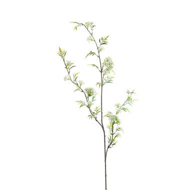 Artificial flower 20x5x110 cm GYPSOFILA cream+green