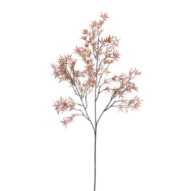 Artificial flower Ø15x88 cm NANDINA brown+red