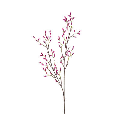 Artificial flower 20x5x90 cm CATKINS pink