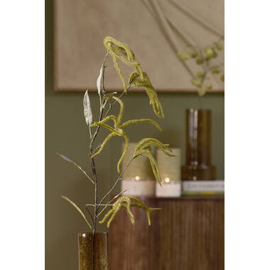 Artificial flower 20x10x120 cm PIPERALES green