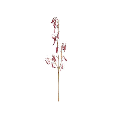 Artificial flower 20x5x110 cm POLYGONUM dark pink