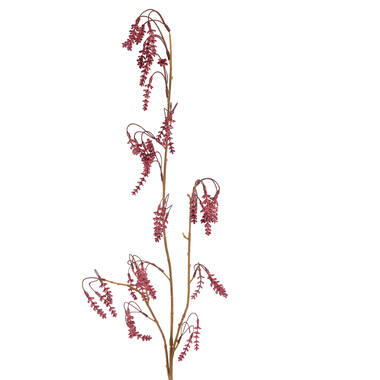Artificial flower 20x5x110 cm POLYGONUM dark pink