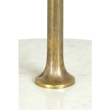 Etagere 5 laags Ø79x175 cm VERMENTINO marmer wit