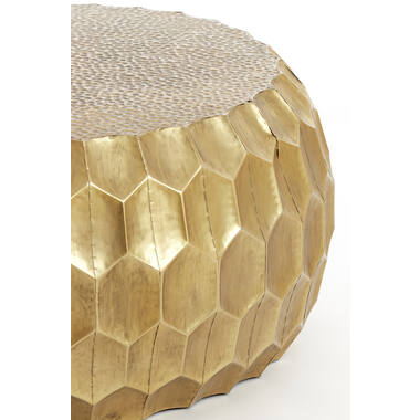 Salontafel Ø85x42 cm KALAN antiek goud