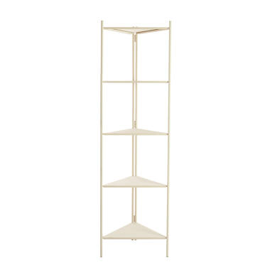 Cabinet open 59x59x200 cm DISPLAY cream