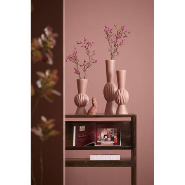 Console 119x41x80 cm YUKI mango wood chocolate brown+glass
