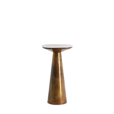 Side table 28x28x53 cm ABALA copper-bronze