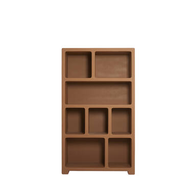 Cabinet 110x35x190 cm NAHUA terra