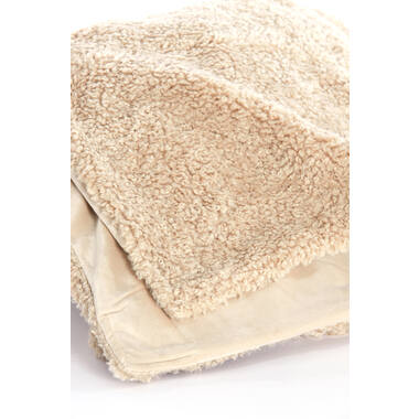 Plaid 152x127 cm BODI beige