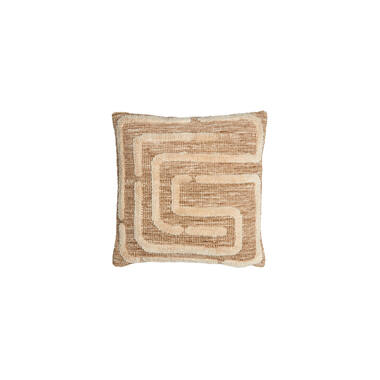 Kussen 45x45 cm BENONI naturel+zand