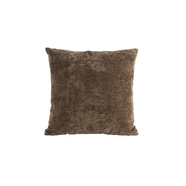 Kussen 45x45 cm LACONIA donker bruin