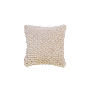 Kussen 45x45 cm MODRA licht groen-crème