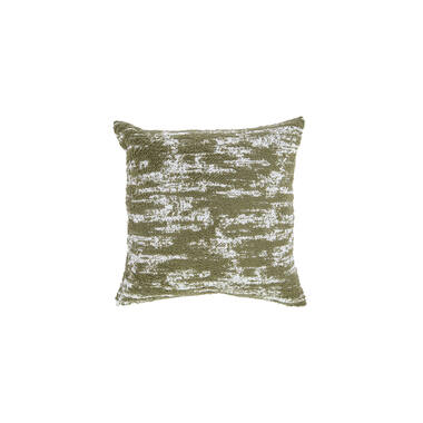 Kussen 45x45 cm CENDRE groen-crème