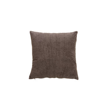 Kussen 45x45 cm KEYEN bruin-crème