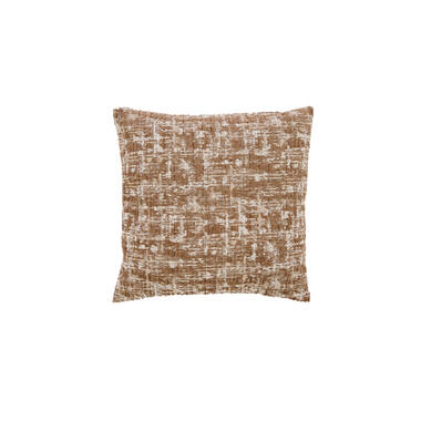 Kussen 45x45 cm SALIDA bruin+crème