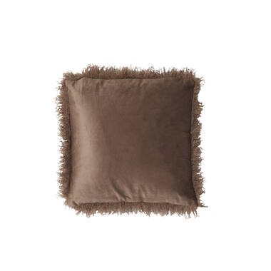 Cushion 45x45 cm BUBION dark brown