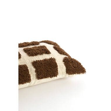 Cushion 60x30 cm FASANO brown+cream