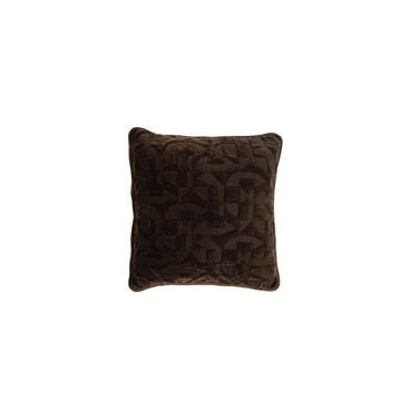 Cushion 43x43 cm HATO dark brown