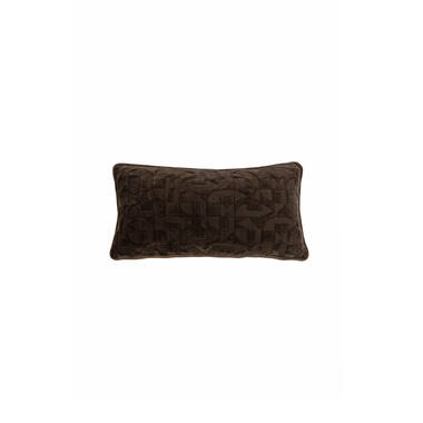 Cushion 60x30 cm HATO dark brown