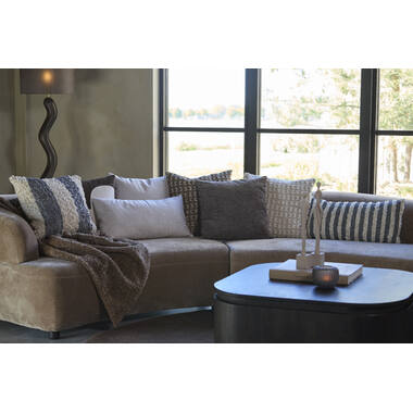 Cushion 45x45 cm DEMACO dark brown