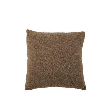 Cushion 45x45 cm LAISA dark brown