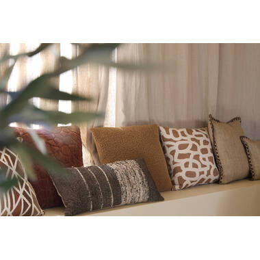 Cushion 45x45 cm LAISA terra