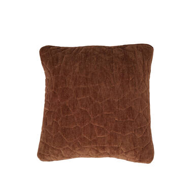 Cushion 45x45 cm KALURI terra-orange